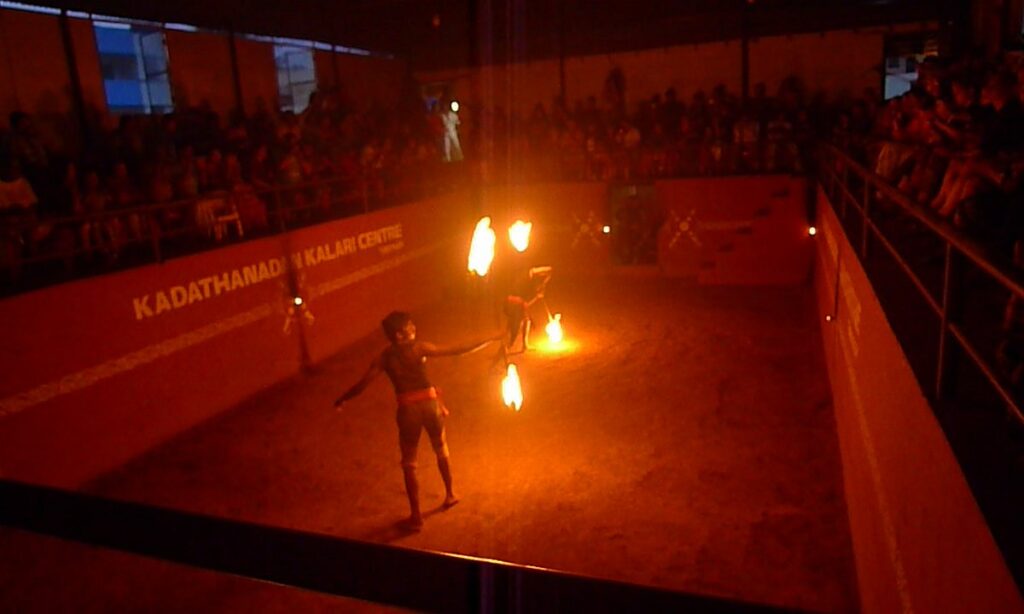 What to see in Thekkady/Periyar 20 Live Kalaripayattu performance at Kadathanadan Kalari Centre in Thekkady